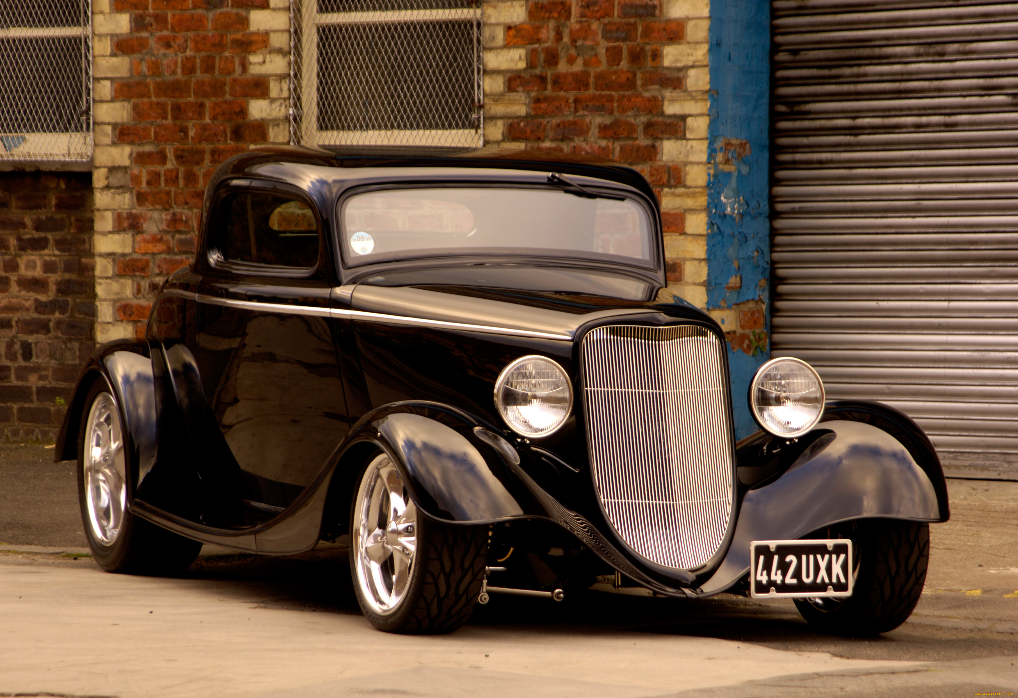 , custom classic car, ford